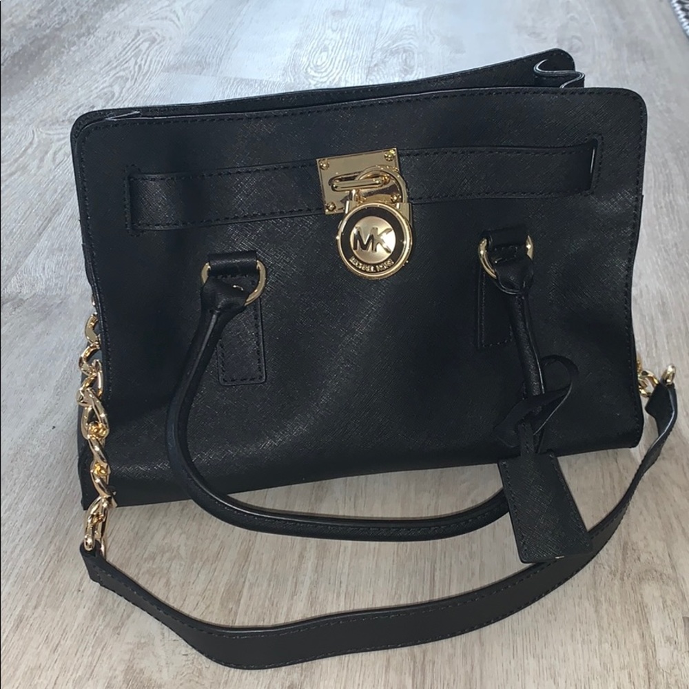 Michael Kors Black Lock Bag